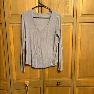 Aeropostale Light Blue Long Sleeve Top